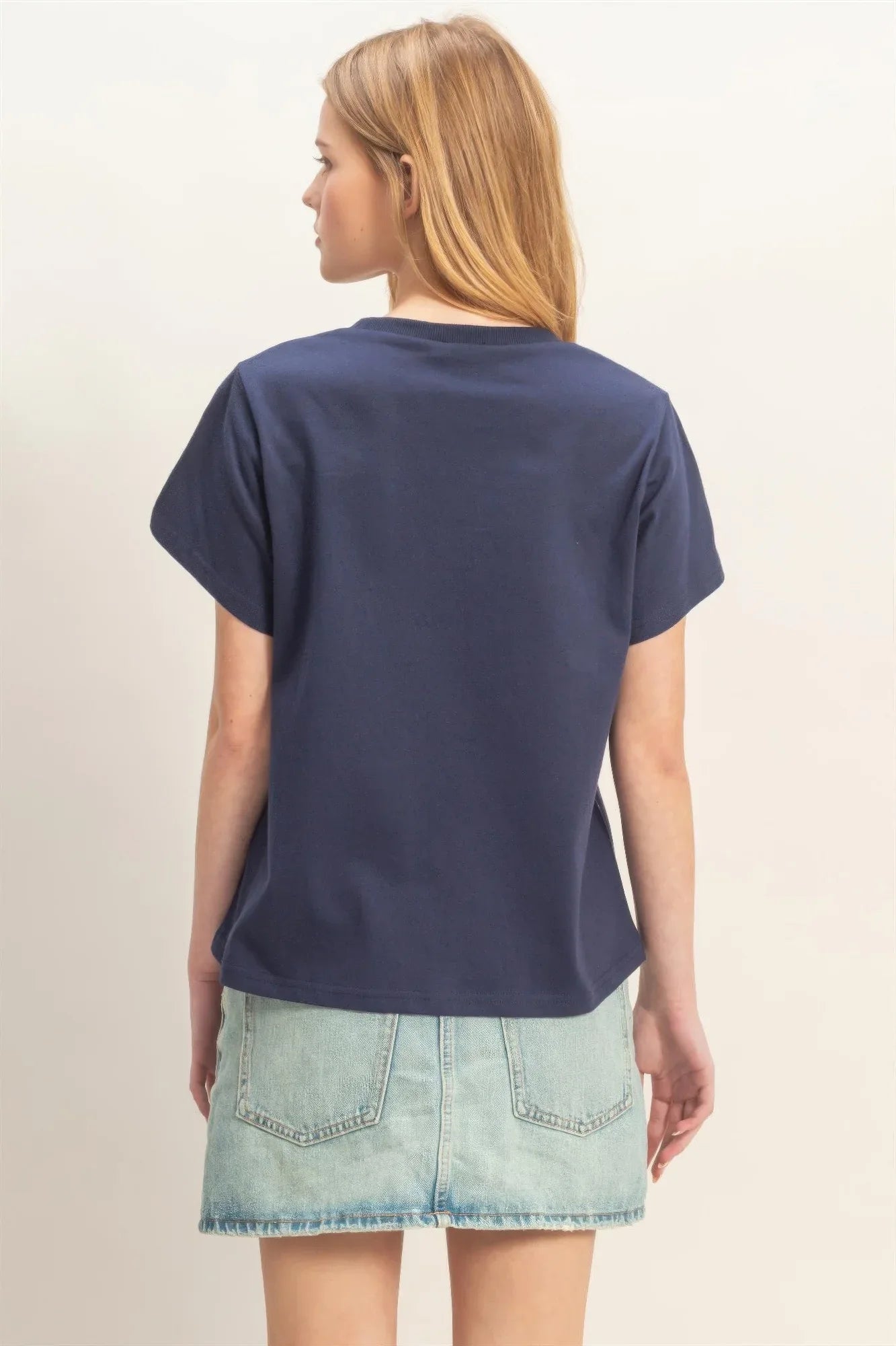 T-Shirt Femme Patch Homard - Coton Graphique Décontracté - Oléna-Fashion