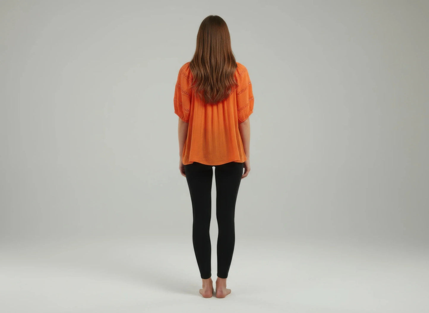 Blouse Femme Manches Courtes Crochet – Viscose Légère 3 Coloris Oléna-Fashion