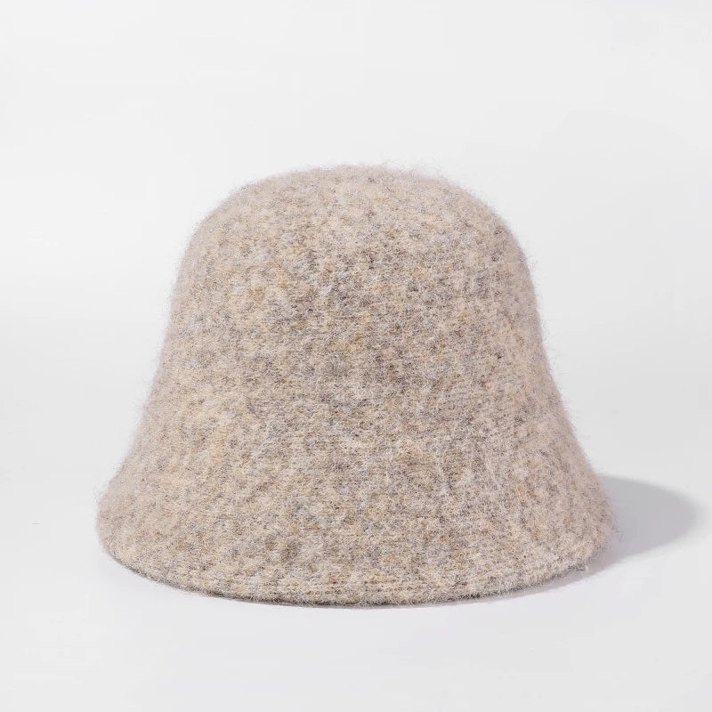 Bob d'hiver en maille, chapeau seau pour femme – vue 7