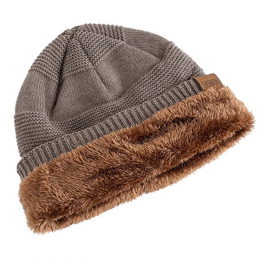 Bonnet doublé unisexe ample et chaud – vue 2