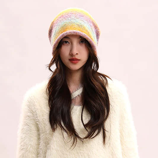 Bonnet unisexe doux pour l'automne et l'hiver – vue 2
