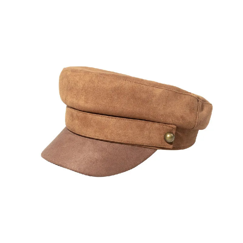 Casquette gavroche effet daim pour femme – vue 6