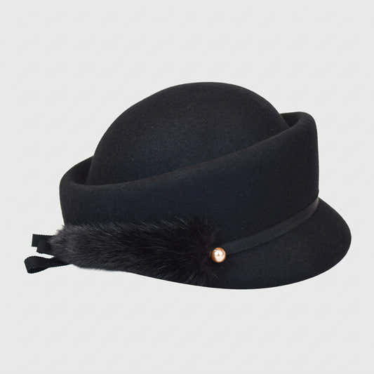 Chapeau bassin à avant-toit court pour femme – vue 2