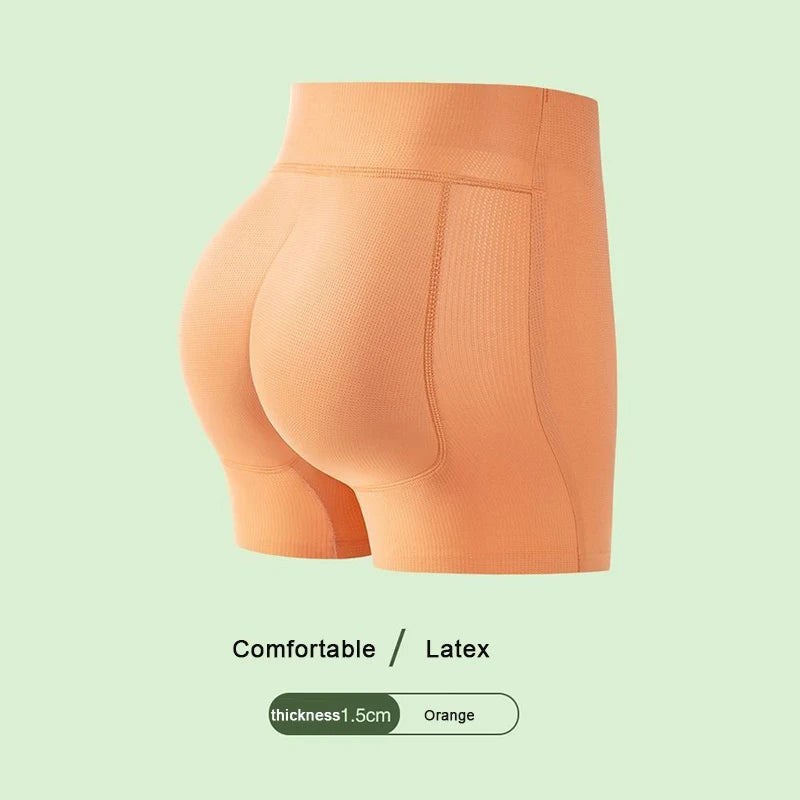 Culotte shorty rembourrée en latex naturel pour femme – vue 9