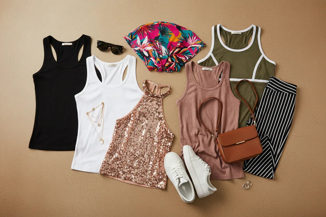 Débardeurs Femme - Légers & Polyvalents - Oléna-Fashion