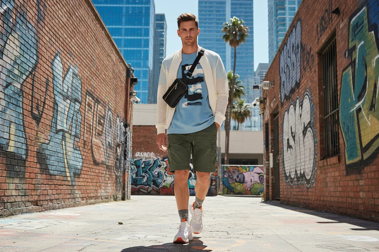 Shorts Homme Tendance Oléna-Fashion