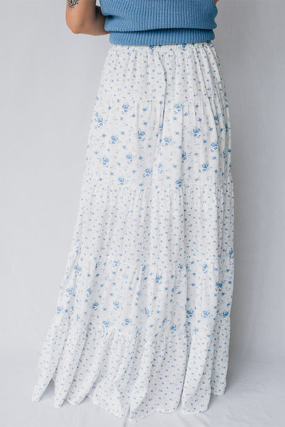 Jupe Maxi Bohème Incontournable à Imprimé Floral
