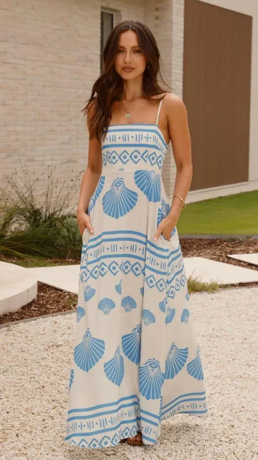 Top 1 Robe Longue Été Femme Élégante – Style Français Chic et Irrésistible - Oléna-Fashion