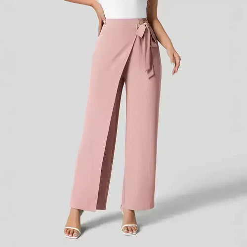 1 Pantalon pour femme style élégant à jambes larges