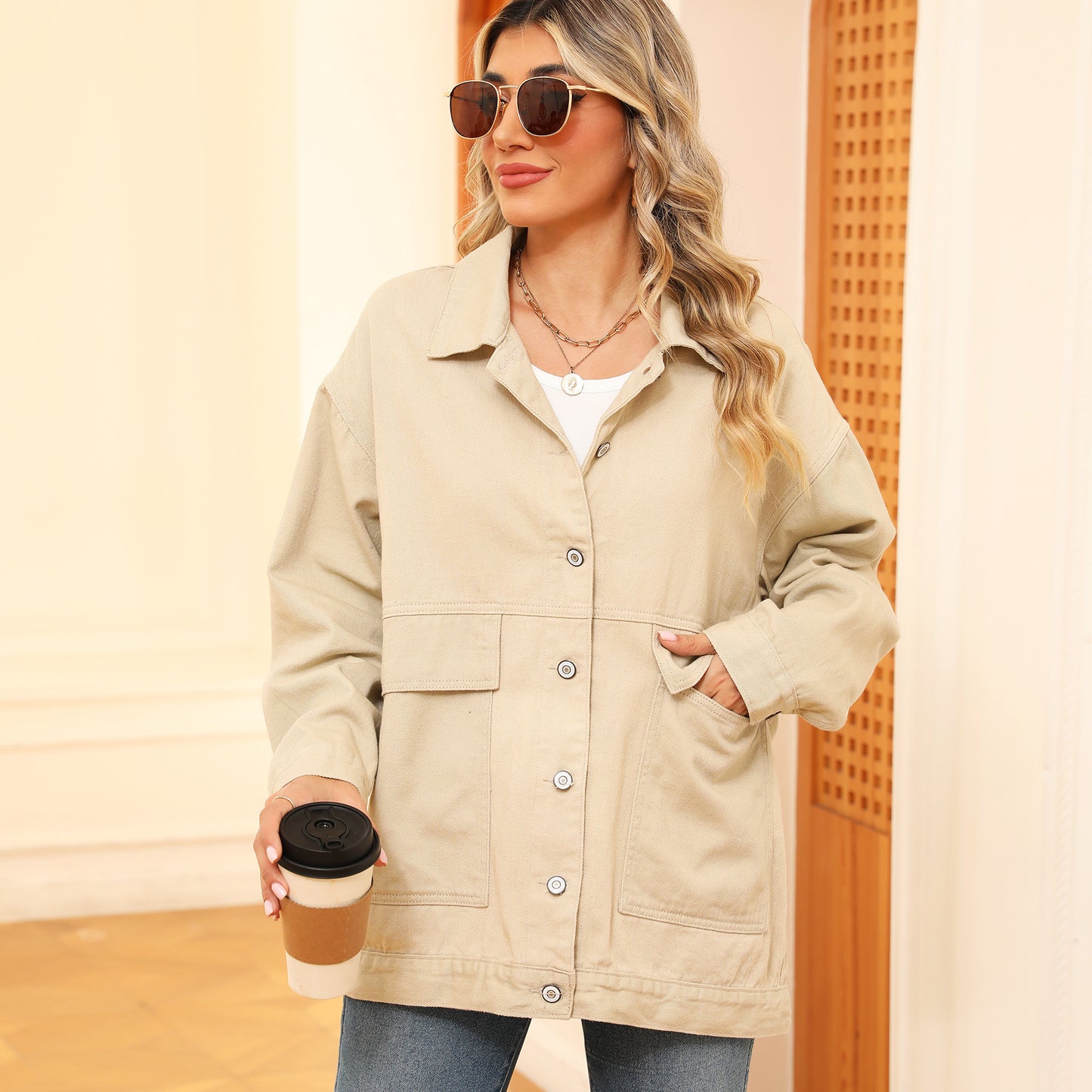 Veste streetwear Élégante femme | Oléna-Fashion
