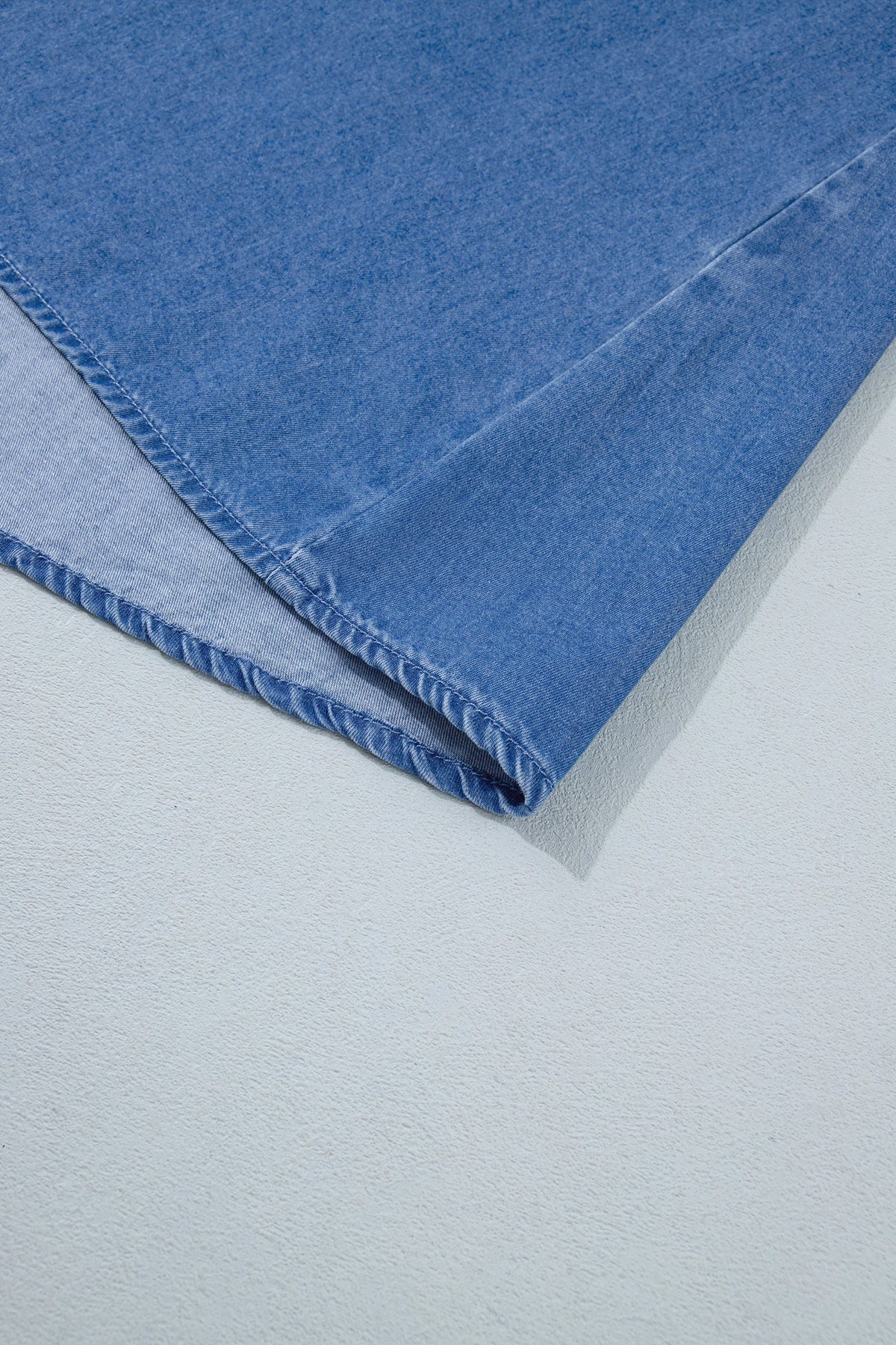 Robe midi femme en jean bleu