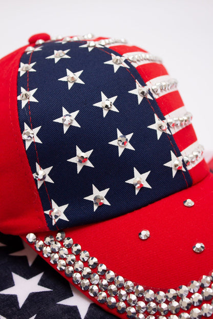 Casquette Baseball Drapeau Américain Élégante