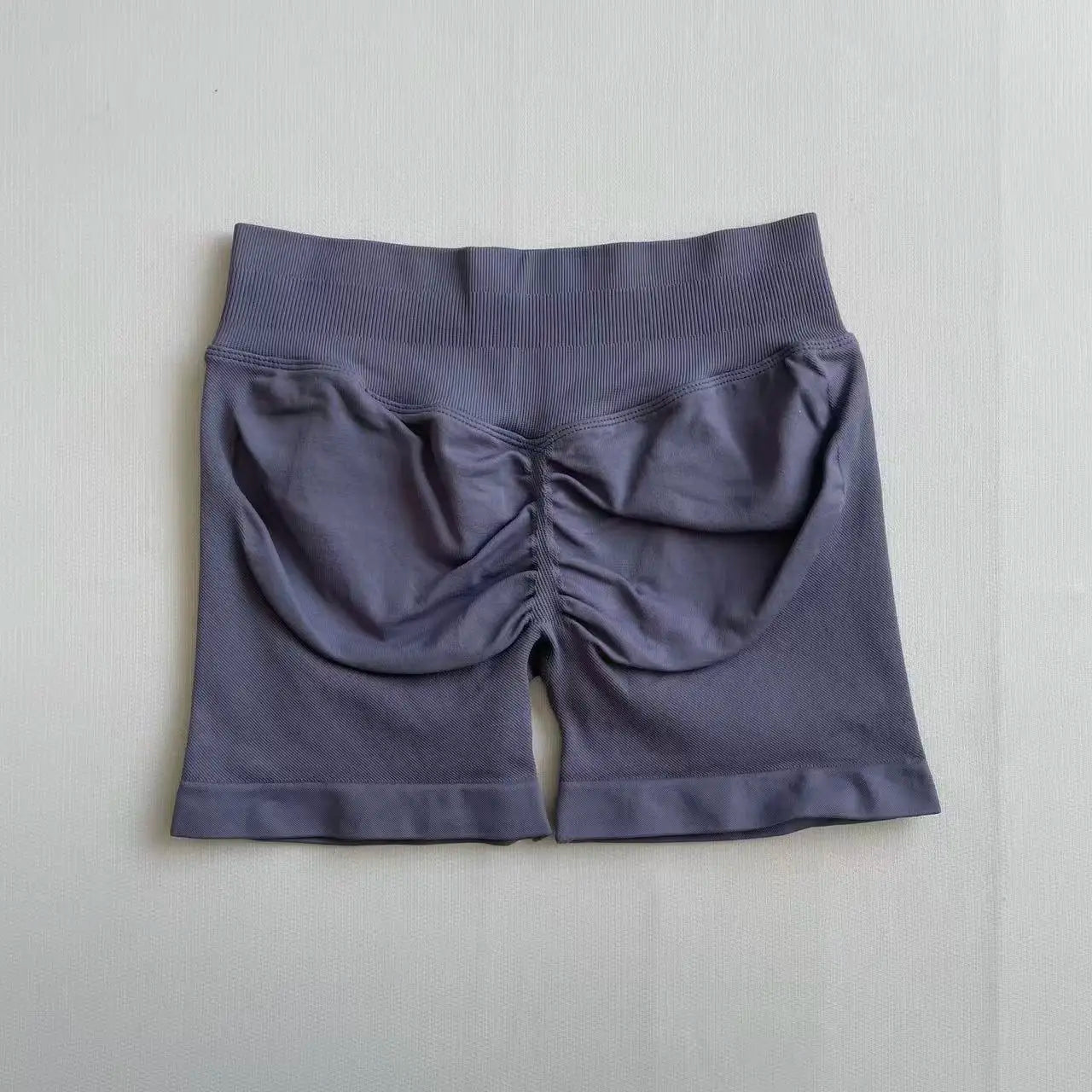 Shorts de yoga pour femmes, sans couture, taille haute, séchage rapide, haute élasticité, effet push-up, color block, pour la gym, le fitness et la course à pied