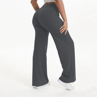 NCLAGEN Pantalon de yoga SoftMotion à jambe droite pour femme, leggings de sport taille haute, sensation seconde peau, pour la gym, le Pilates et la course à pied