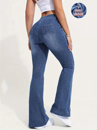 Leggings imprimés non en jean à haute élasticité pour femmes, taille haute, coupe slim, pour la gym, l'entraînement, la mode, décontractés