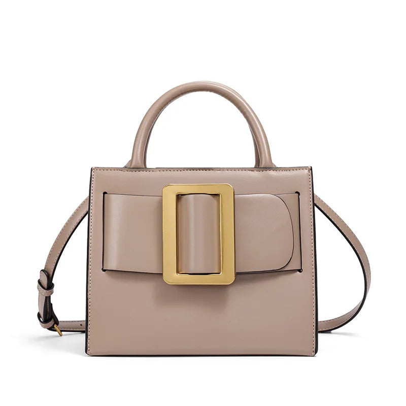Sac à main chic à boucle pour femme 2026 – Nouveau sac à bandoulière de luxe tendance et de haute qualité, design distinctif en similicuir