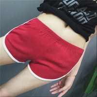 Short Sport Femme Taille Élastique Liseré Contrastant – 6 Coloris