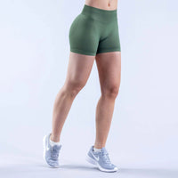 Shorts de yoga pour femmes, sans couture, taille haute, séchage rapide, haute élasticité, effet push-up, color block, pour la gym, le fitness et la course à pied