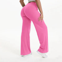 NCLAGEN Pantalon de yoga SoftMotion à jambe droite pour femme, leggings de sport taille haute, sensation seconde peau, pour la gym, le Pilates et la course à pied