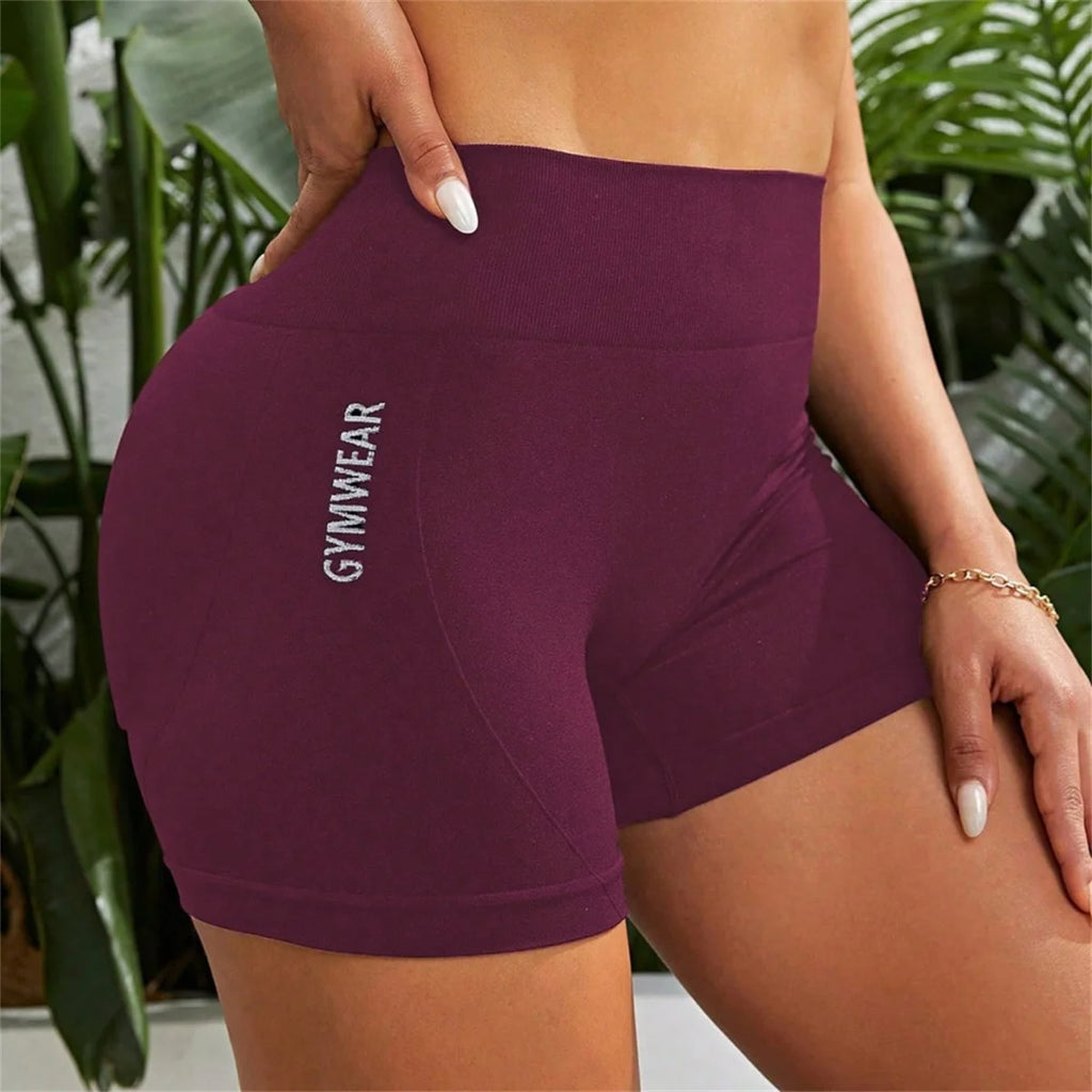 Short de Sport Taille Haute Femme – Collant Yoga Respirant