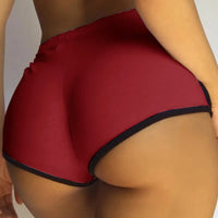 Short Sport Femme Taille Haute Élasticité – Gym Y2K Streetwear