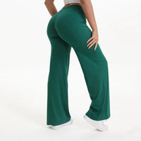 NCLAGEN Pantalon de yoga SoftMotion à jambe droite pour femme, leggings de sport taille haute, sensation seconde peau, pour la gym, le Pilates et la course à pied