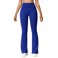 Mode Micro corne Leggings femmes v-back taille pantalons de sport taille haute Push Up fesses pantalons de sport solide mince Leggings décontractés
