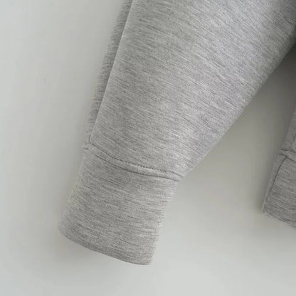 Veste à capuche femme zippée, coupe ample et poches