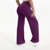 NCLAGEN Pantalon de yoga SoftMotion à jambe droite pour femme, leggings de sport taille haute, sensation seconde peau, pour la gym, le Pilates et la course à pied