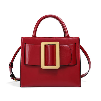 Sac à main chic à boucle pour femme 2026 – Nouveau sac à bandoulière de luxe tendance et de haute qualité, design distinctif en similicuir