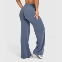 NCLAGEN Pantalon de yoga SoftMotion à jambe droite pour femme, leggings de sport taille haute, sensation seconde peau, pour la gym, le Pilates et la course à pied