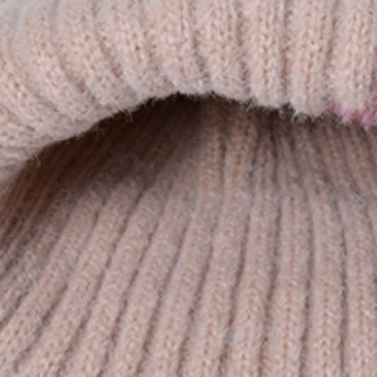Xinbaoguan 100% acrylique 9971, bonnet d'hiver épais et chaud avec protection pour les oreilles, écharpe en velours, ensemble deux pièces, bonnet tricoté
