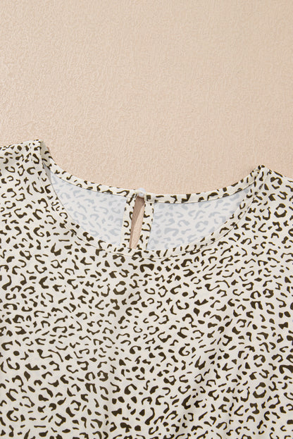 Robe léopard grande taille femme – Élégante & Confortable