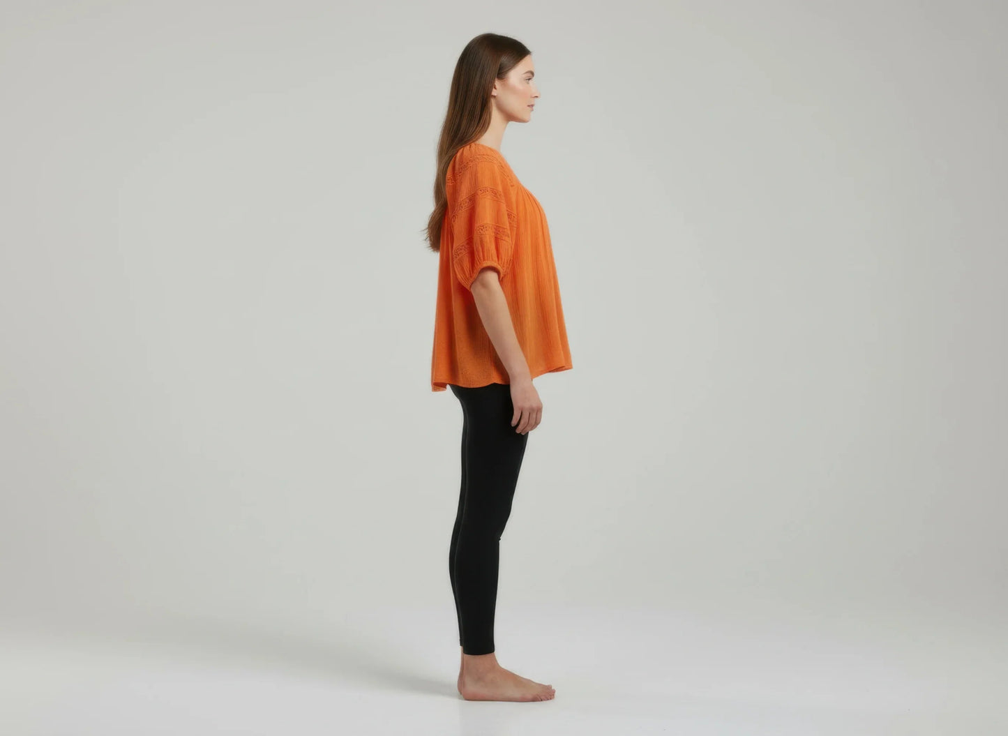 Blouse Femme Manches Courtes Crochet – Viscose Légère 3 Coloris Oléna-Fashion