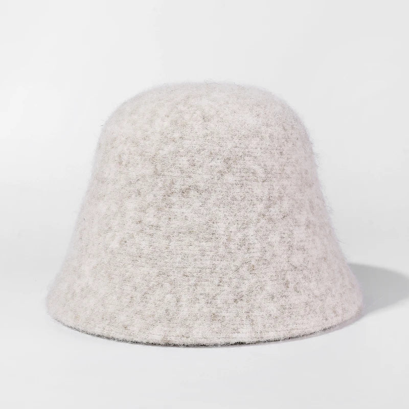 Bob d'hiver en maille, chapeau seau pour femme – vue 4