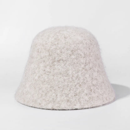 Bob d'hiver en maille, chapeau seau pour femme – vue 4