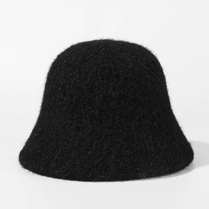 Bob d'hiver en maille, chapeau seau pour femme – vue 5