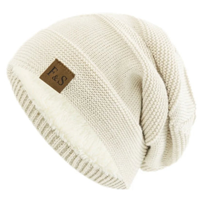 Bonnet doublé unisexe ample et chaud – vue 11