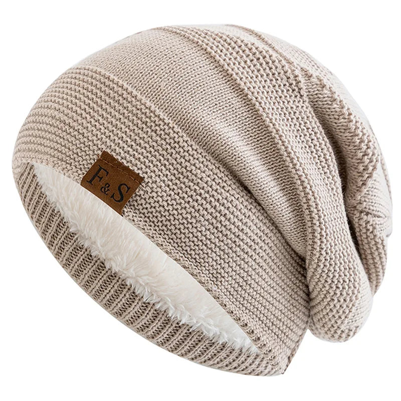 Bonnet doublé unisexe ample et chaud – vue 3