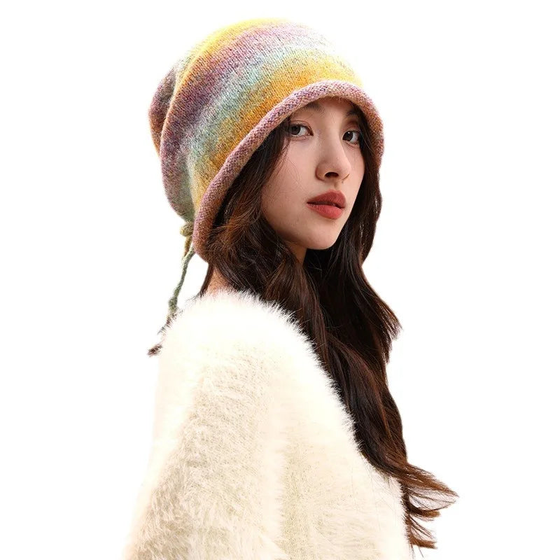 Bonnet unisexe doux pour l'automne et l'hiver – vue 5