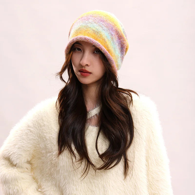 Bonnet unisexe doux pour l'automne et l'hiver – vue 7