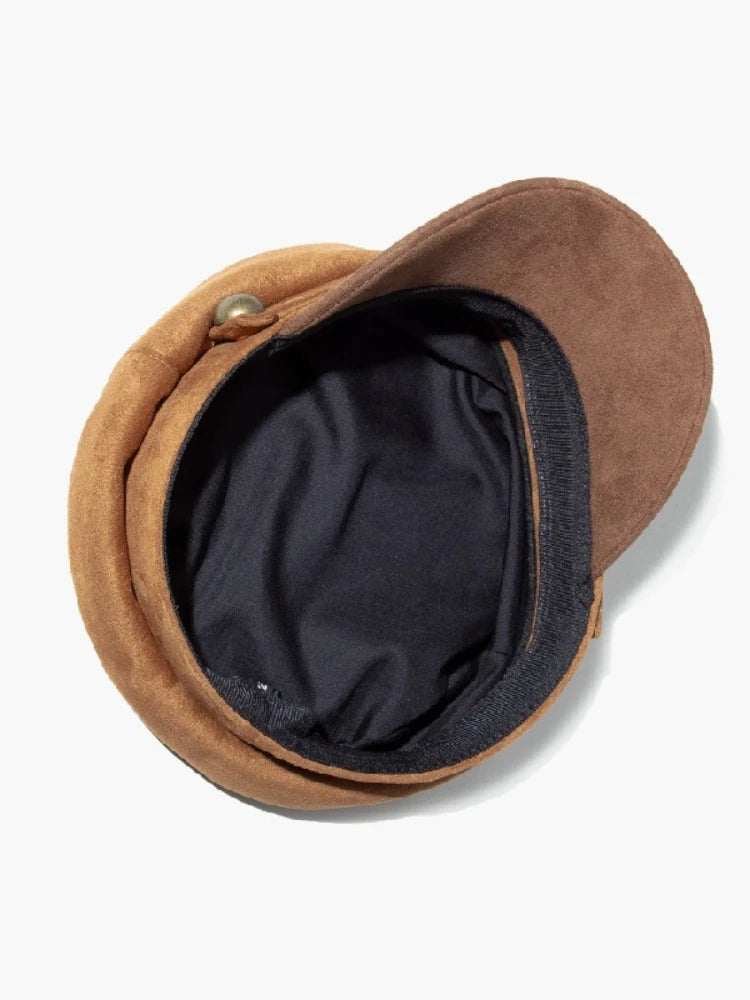 Casquette gavroche effet daim pour femme – vue 5