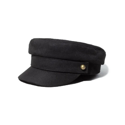 Casquette gavroche effet daim pour femme – vue 7