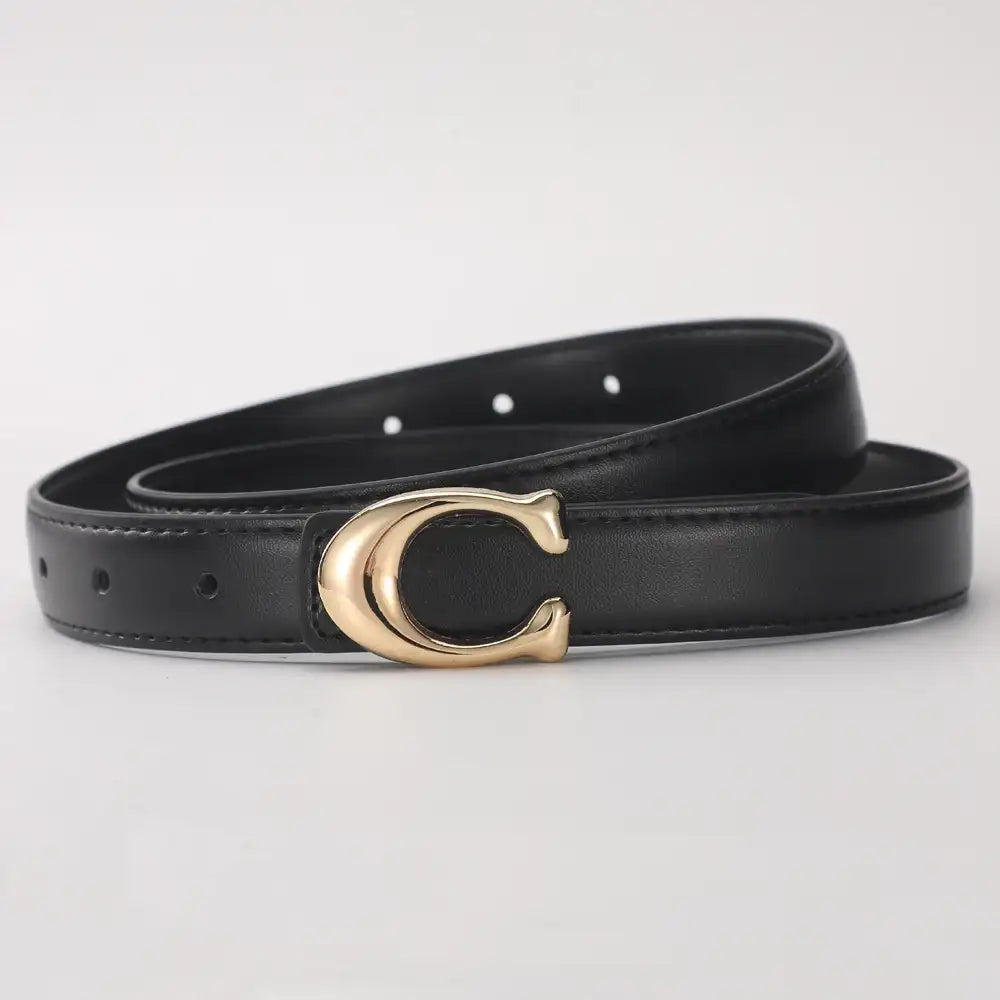 Ceinture souple pour femme à boucle lisse – vue 7