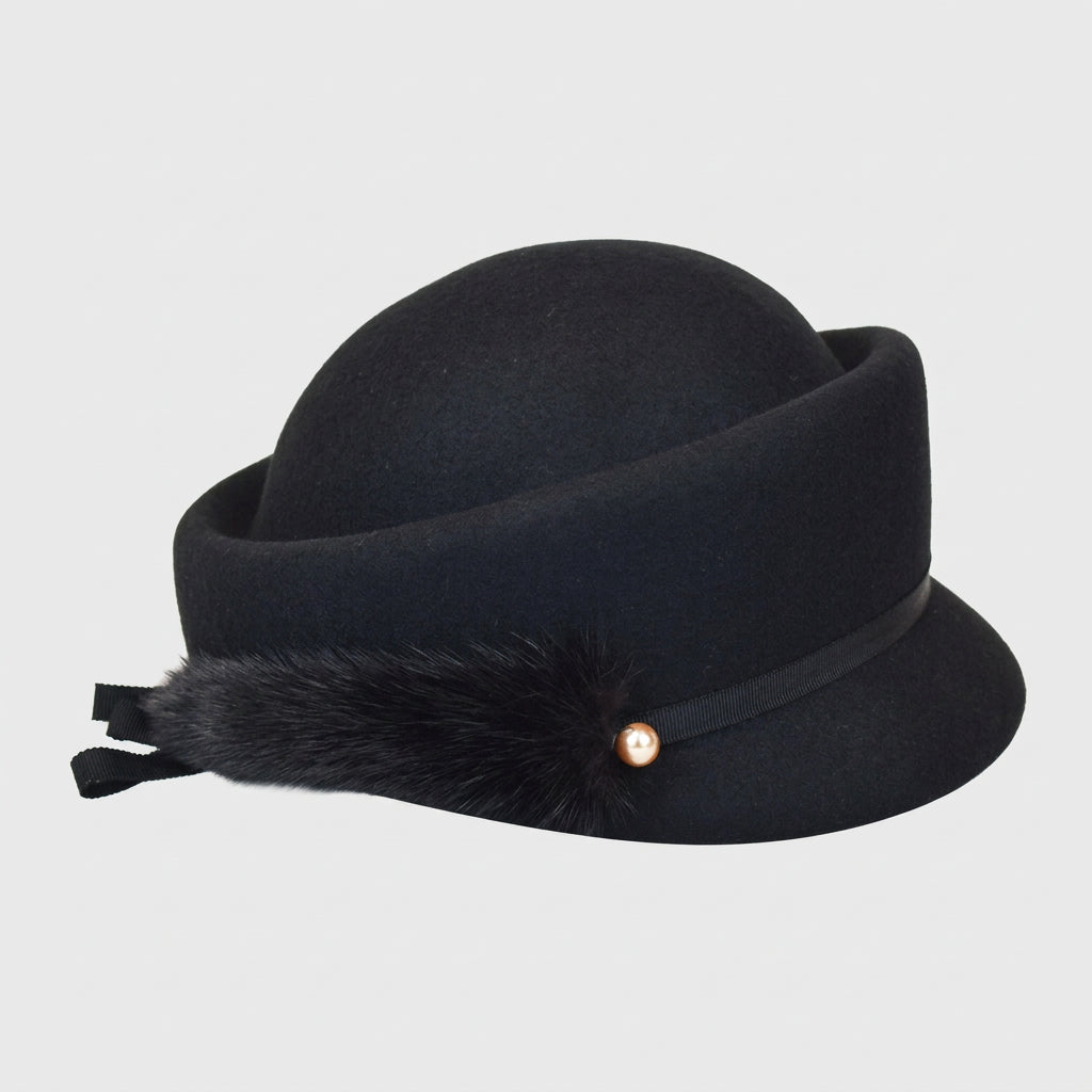 Chapeau bassin à avant-toit court pour femme – vue 2