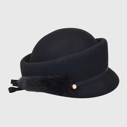 Chapeau bassin à avant-toit court pour femme – vue 2