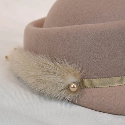 Chapeau bassin à avant-toit court pour femme – vue 4