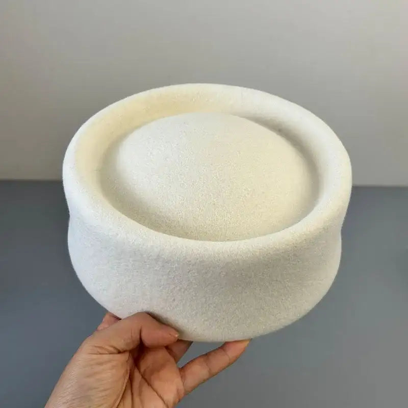 Chapeau en feutre femme 100 % laine, style vintage – vue 14