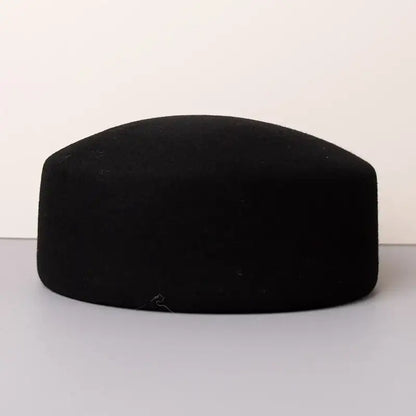 Chapeau en feutre femme 100 % laine, style vintage – vue 7