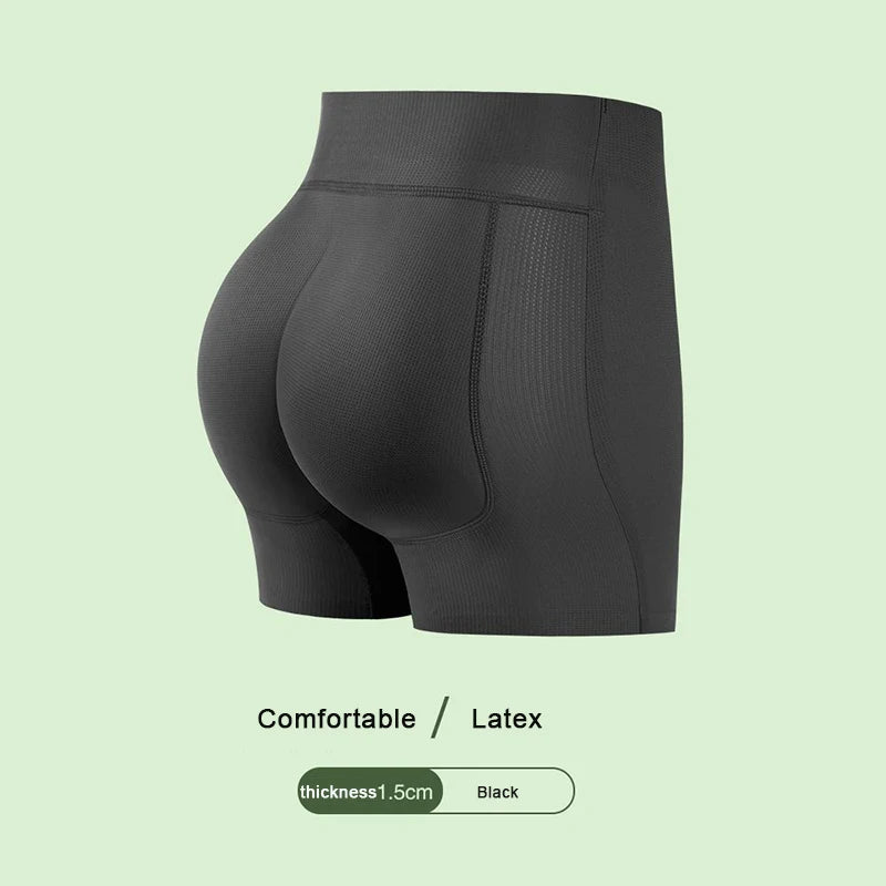 Culotte shorty rembourrée en latex naturel pour femme – vue 10